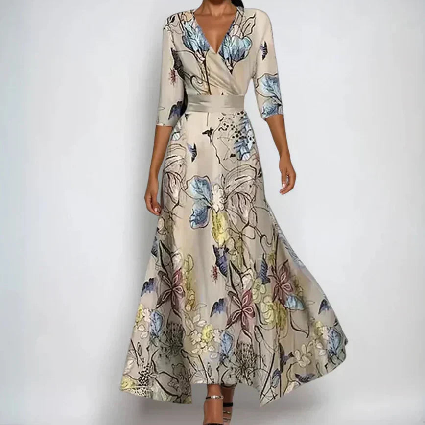 Valeria – Vestido Floral Elegante