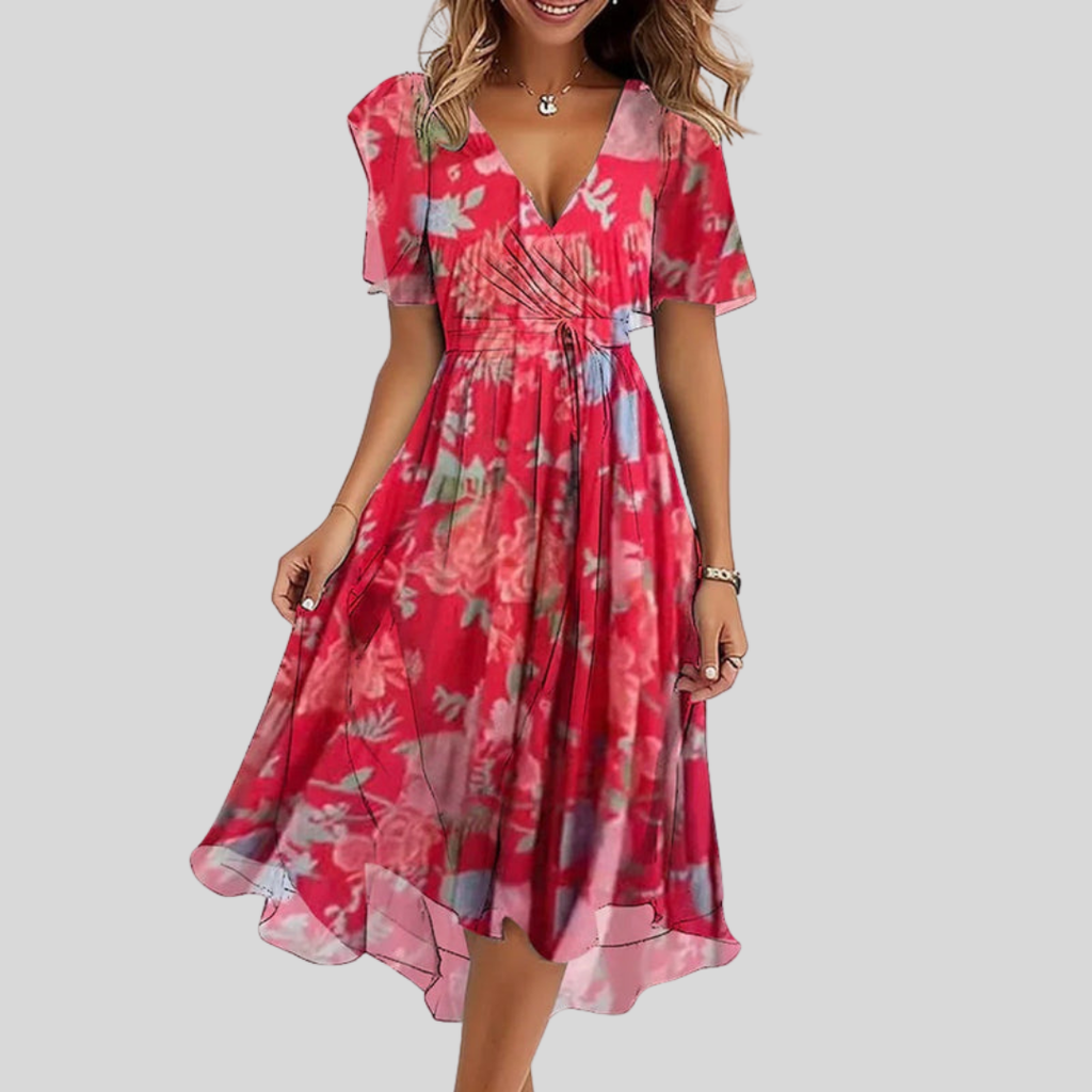 Naomie – Vestido de verano elegante