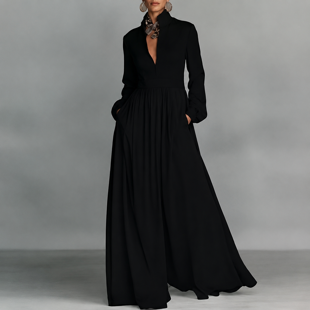 Elowira | Vestido Maxi Fluido