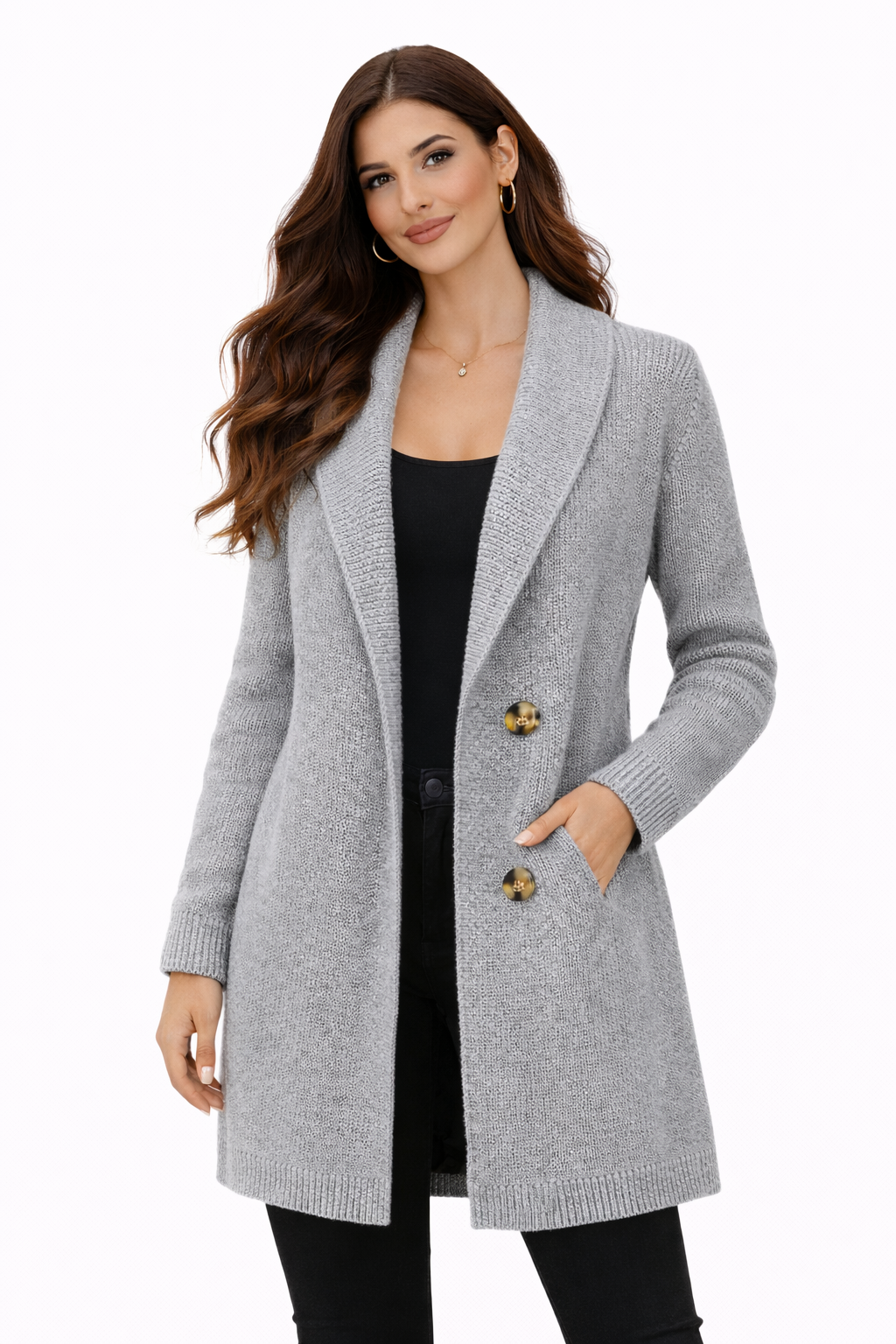 Cárdigan Cómodo Mujer ❄️