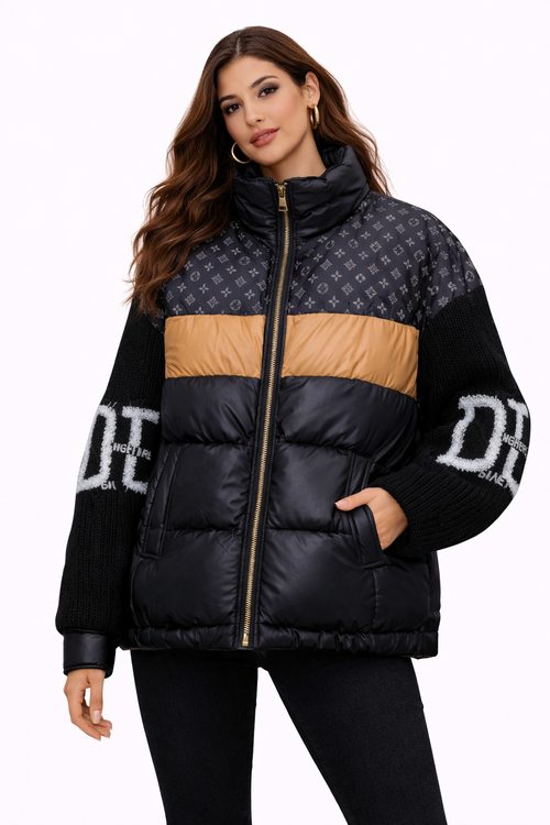 Abrigo Patchwork Chic 💫