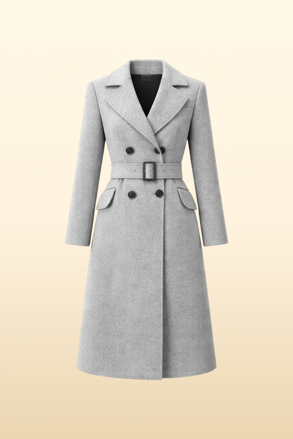 Abrigo Cruzado de Lujo