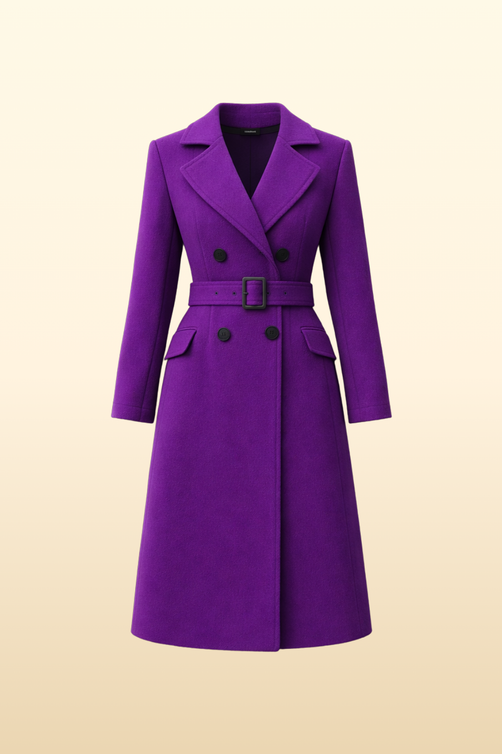 Abrigo Cruzado de Lujo