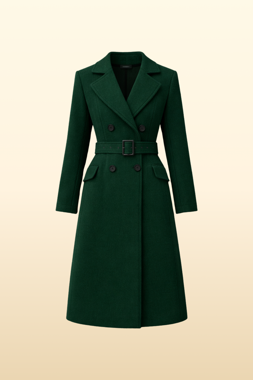 Abrigo Cruzado de Lujo