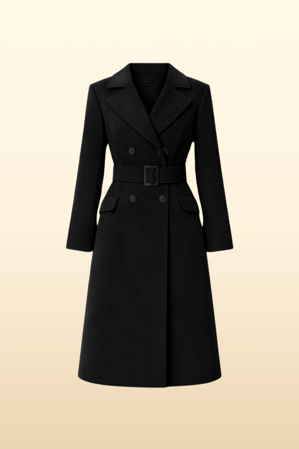 Abrigo Cruzado de Lujo