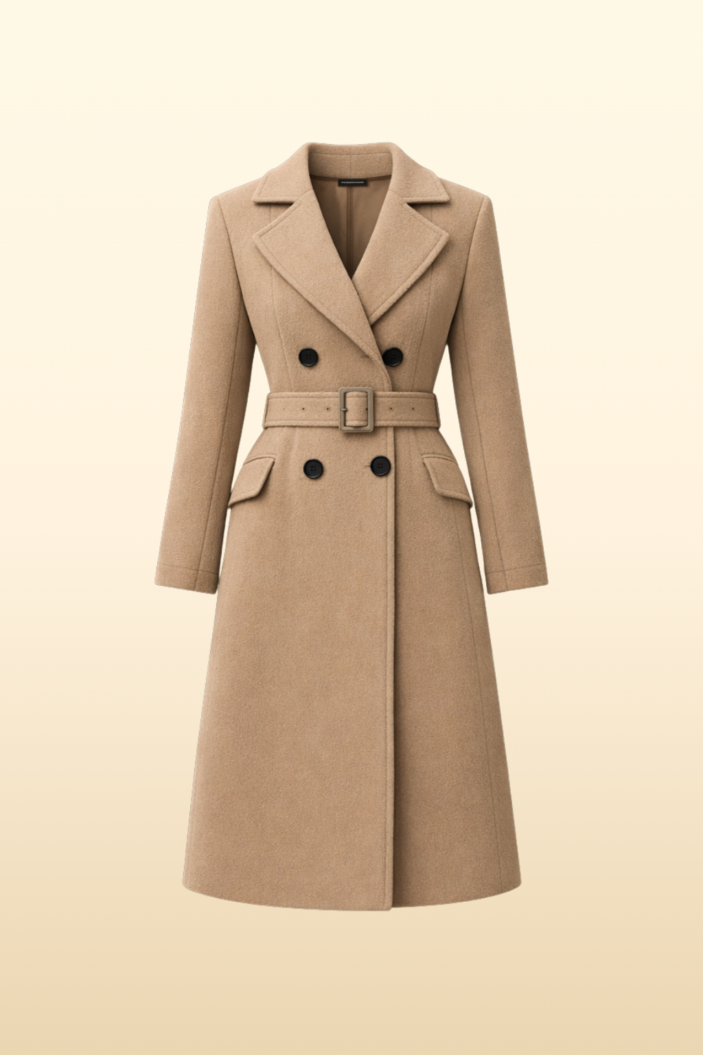 Abrigo Cruzado de Lujo