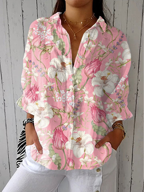 Anne – Blusa Floral Chic